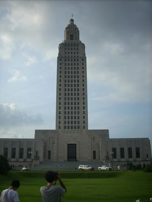 This is the state capital building in Baton Rouge