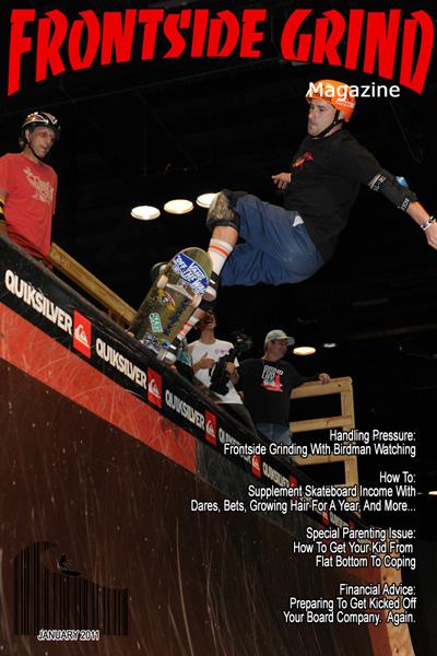 Frontside Grind Magazine is hyped to have Mike
