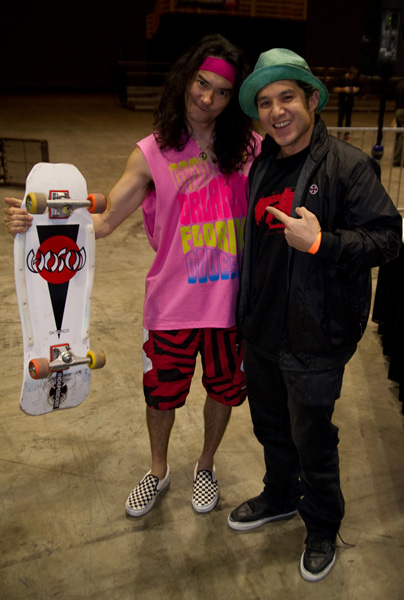 Hosoi and I had a nice laugh over my impersonation