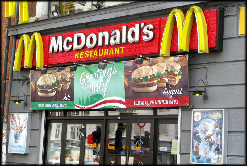 McDonald's is hustling the Italian burgers