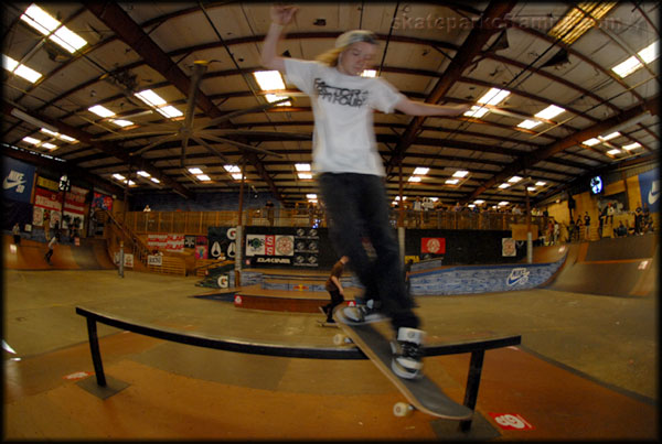 Kevin Sikes  - frontside feeble