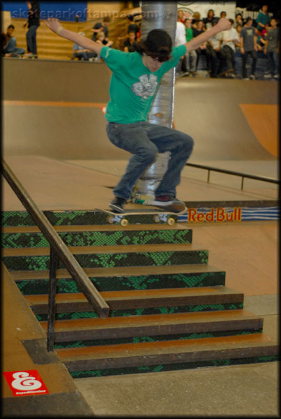 Who Dat? Switch frontside 180, I think