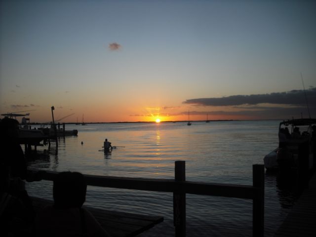 In the Keys, when the sun goes down