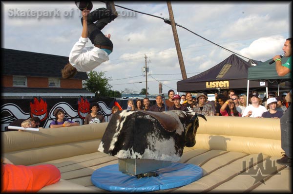 Make-A-Wish Texas Skate Jam 2006 Will Bull Antics