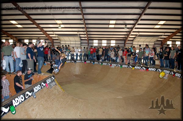 The bowl was packed, then it was ripped