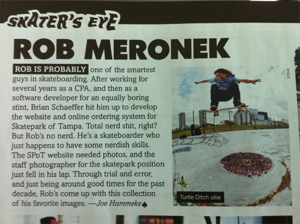 Rob Meronek - Skater's Eye