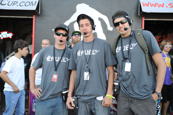 Maloof Money Cup Weekend: The Fuel TV staff