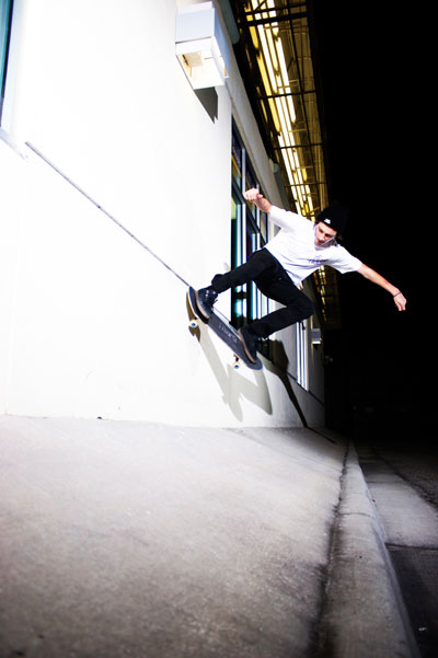 Jereme Knibbs - wall ride nollie out