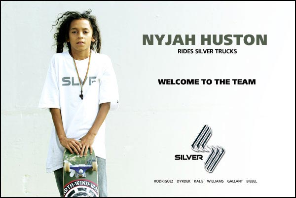 Nyjah Huston is now on Silver
