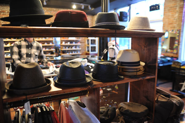Durke has his own hat section here