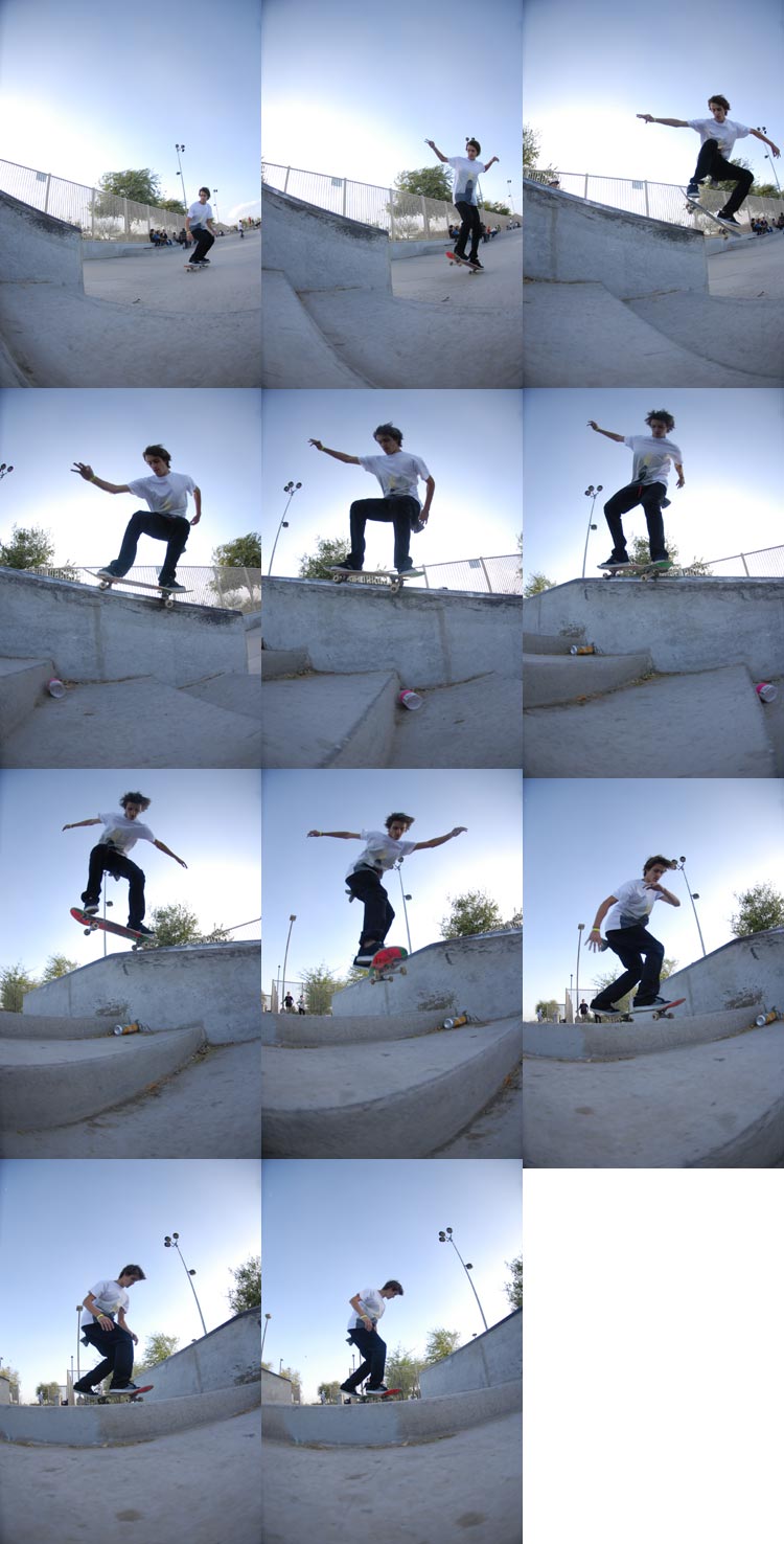 Dylan Perry - backside 50-50 backside 180 out