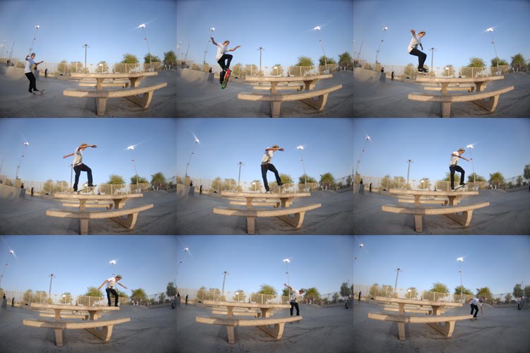 Dylan Perry - frontside 180 switch manual at Tempe