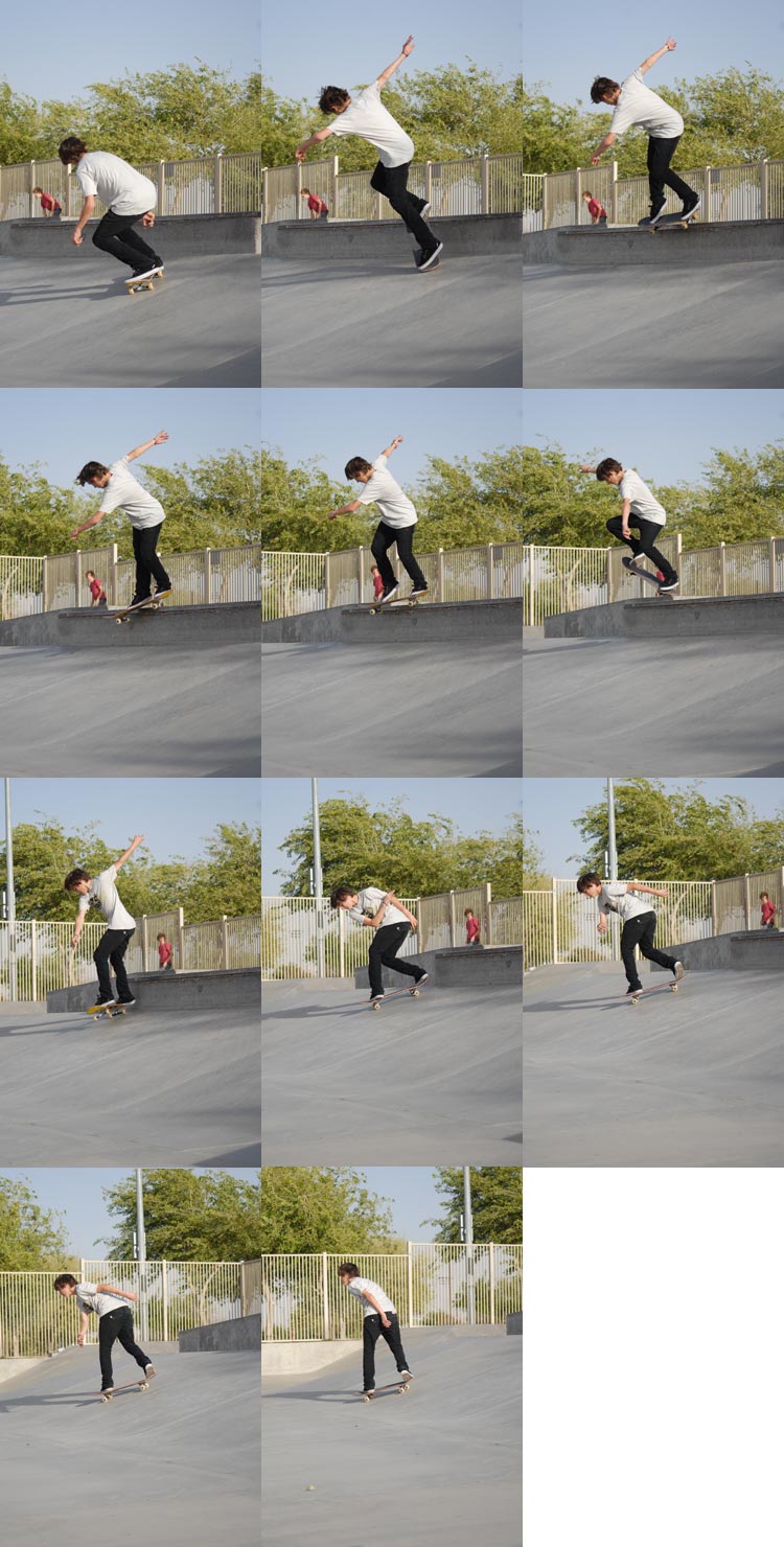 Jereme Knibbs - back smith frontside 180 out