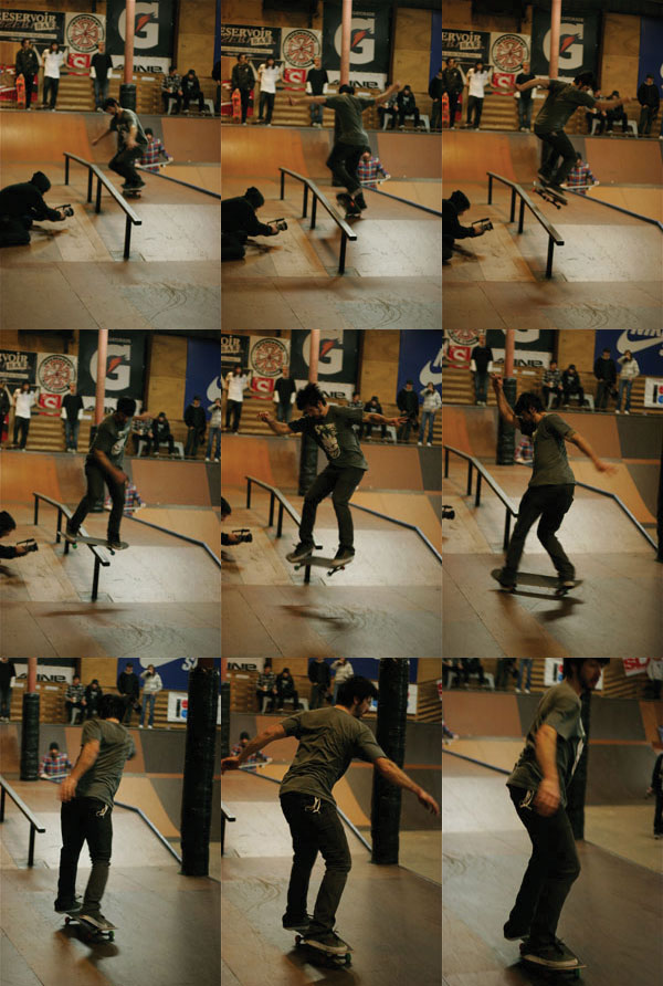 Chris Cole is a one man demo. 270 lipslide 270 out