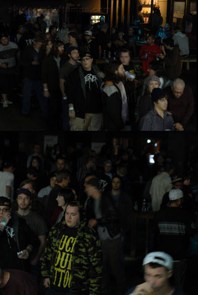 The Crowd at the 99 Bottles Show