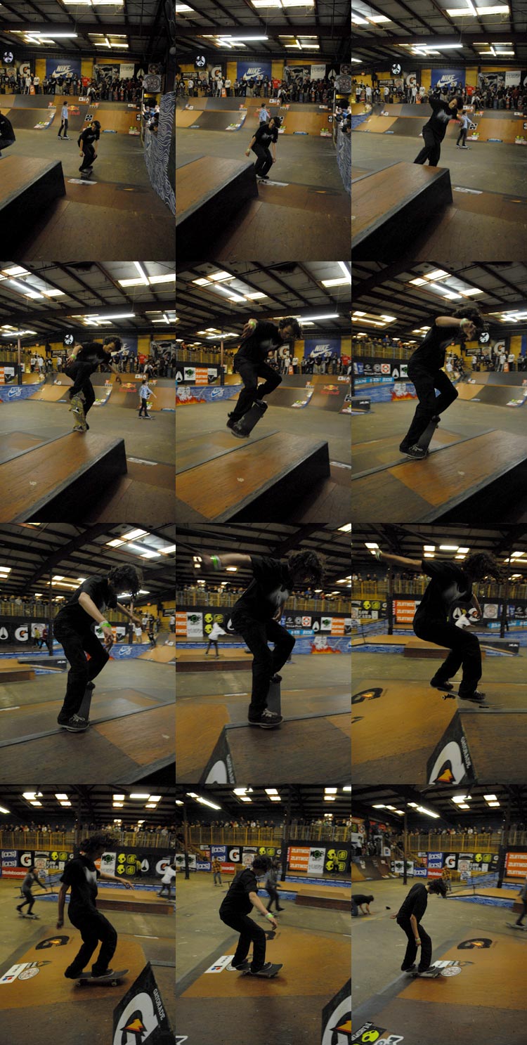 Evan Smith - wallie over to front crooks to fakie