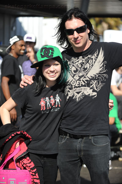 Curse from Dean Guitars and his daughter