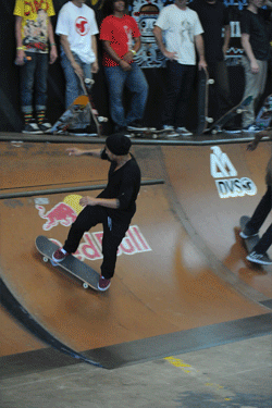 Sure, it's just a back blunt, but it's Daewon Song