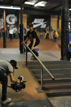Chris Cole - frontside 180 switch feeble