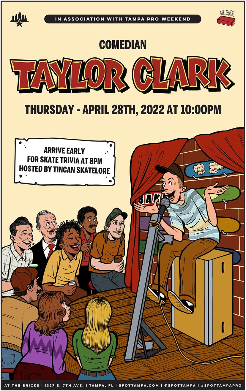 Comedian Taylor Clark and Friends