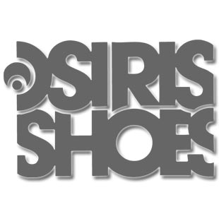 Osiris Footwear Sleak Shoes, Charcoal/ Black/ White
