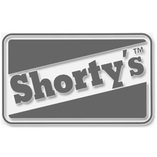 SHORTY'S Skeleton Skateboard Sticker 4" by 5" Church of Skatan New 