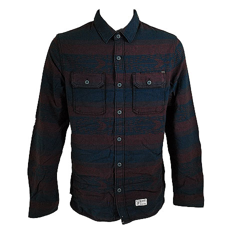 Vans Hoover Long Sleeve Button Up Shirt in stock at SPoT Skate Shop