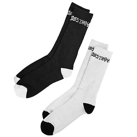 Thrasher Magazine Skate And Destroy 2-Pack Socks in stock at SPoT Skate ...