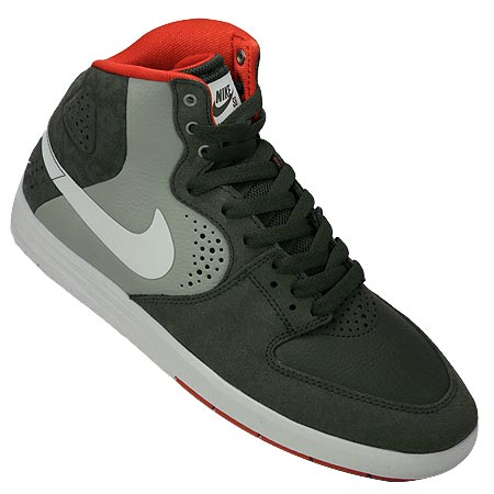 Nike Paul Rodriguez 7 High Shoe, Dark Base Grey/ White in stock at SPoT  Skate Shop