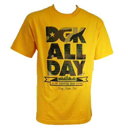 DGK All Day Camo T Shirt in stock at SPoT Skate Shop