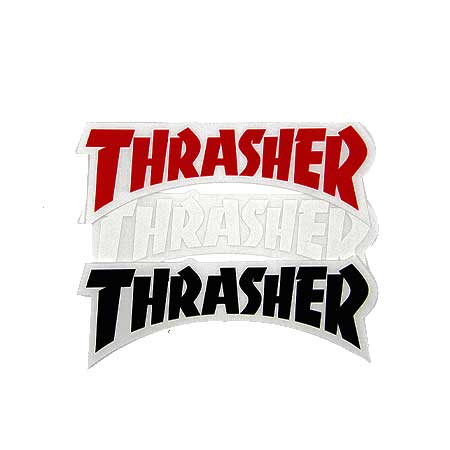 Thrasher Magazine Flame Fire Logo Sticker 6" Skateboard Decal 3 Color Choices 
