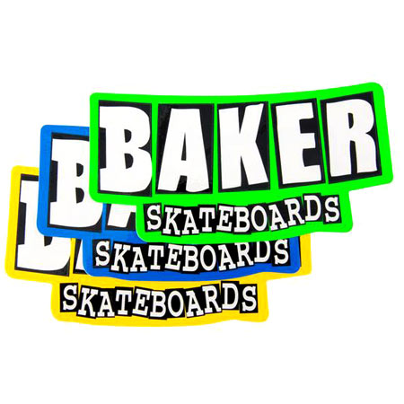 Baker Brand Logo Fall 2018 Sticker in stock at SPoT Skate Shop