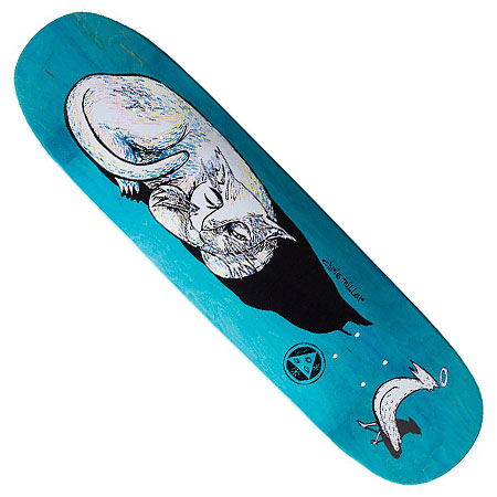 Welcome Skateboards Chris Miller Guilty Cat on Catblood Deck in stock at  SPoT Skate Shop
