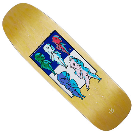 Polar Skateboards Where Do We Go From Here 1990 Shaped Deck in stock at  SPoT Skate Shop