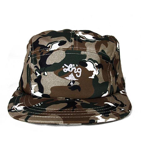 LRG Core Camo 5 Panel Strap-Back hat in stock at SPoT Skate Shop