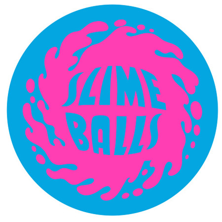 Santa Cruz Slime Balls Splat Logo Sticker in stock at SPoT Skate Shop