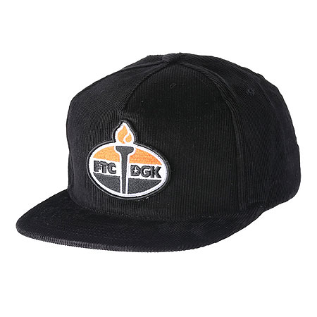 DGK DGK x FTC Torch Snapback Cap in stock at SPoT Skate Shop