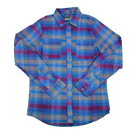 Nike Plaid Woven Long Sleeve Button-Up Shirt in stock at SPoT Skate Shop