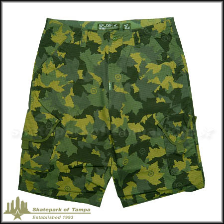 LRG Grass Roots Cargo Shorts in stock at SPoT Skate Shop