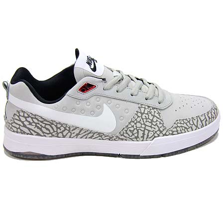 Nike Paul Rodriguez 9 Elite QS x Air Jordan Shoes, Sterling/ White ...