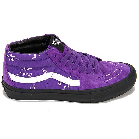 Vans Sk8-Mid Pro Shoes, (Eat Me) Purple in stock at SPoT Skate Shop