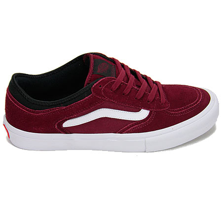 Vans Geoff Rowley Pro Shoes, Wine/ Black/ White in stock at SPoT Skate Shop