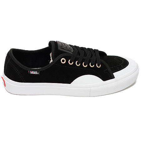 Vans AV Classic Shoes, (Rubber) Black/ White in stock at SPoT Skate Shop