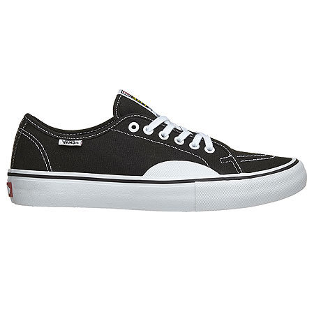 Vans AV Classic Pro Shoes, (Rubber) Black/ White in stock at SPoT Skate Shop