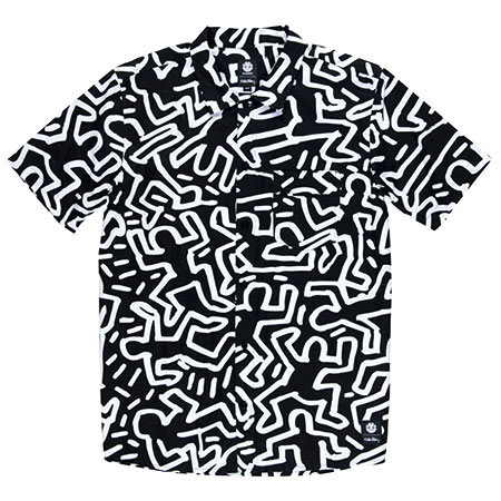 Element Keith Haring Button Down Shirt in stock at SPoT Skate Shop