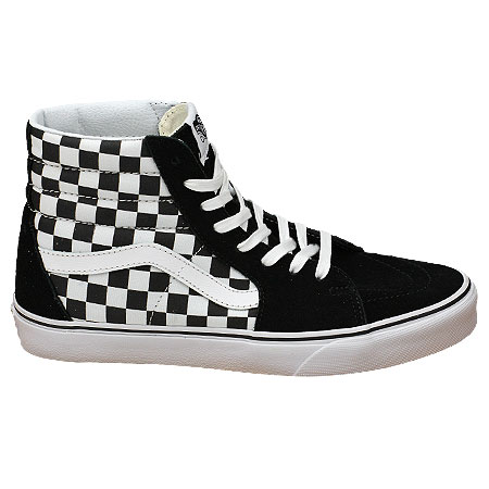 Vans Sk8-Hi Unisex Shoes, Checkerboard/ Black/ True White in stock at SPoT  Skate Shop