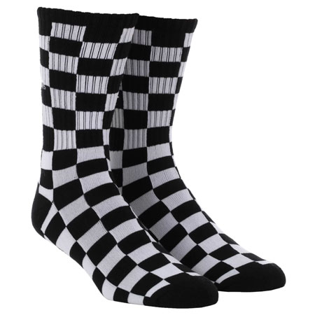 checkerboard socks vans