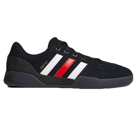 adidas City Cup Shoes, Miles Silvas/ Black/ Scarlet/ Running White in stock  at SPoT Skate Shop
