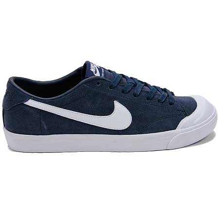 Nike Zoom All Court CK Shoes, Obsidian/ White in stock at SPoT Skate Shop