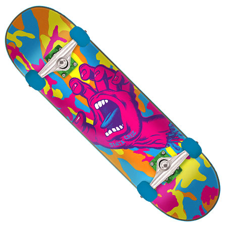 Santa Cruz Screaming Hand Camo Complete Skateboard in stock at SPoT Skate  Shop